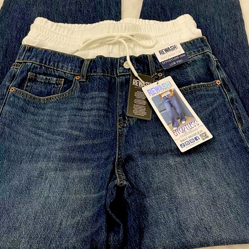 Rewash Woman's Baggy Jogger Jeans 11/30 NWT